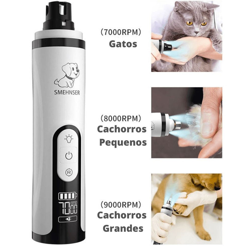 Aparador de unhas elétrico SAFE PET - Gatos e Cachorros Importe Go 