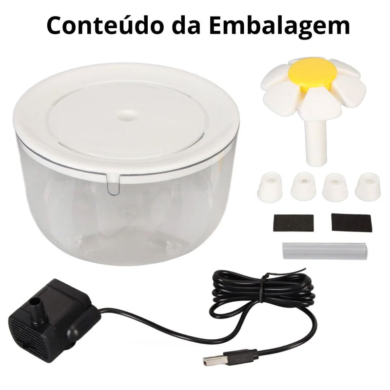 Bebedouro Fonte Automática para Cães e Gatos - AquaFlow Bebedouro Fonte Automática para Cães e Gatos - AquaFlow Importe Go 