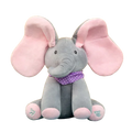 Bimboo Elefante de Pelúcia que Canta e Interage Bimboo Elefante de Pelúcia que Canta e Interage - Coleção bebê Importe Go Rosa 