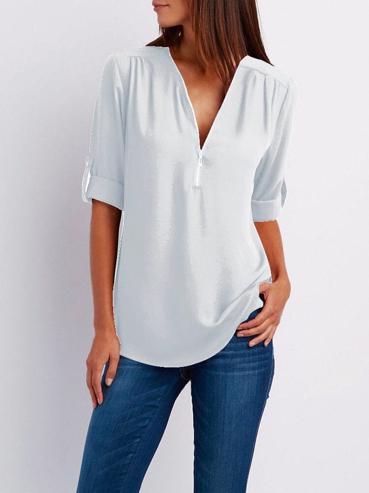 Blusa Chloe - Charme® Importe Go Branca P 