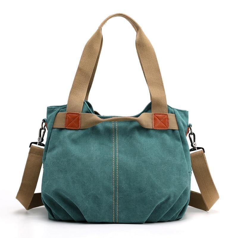 Bolsa Bella Lona Resistente à Água - Durabilidade e Estilo Elegante Bolsa resistente à água Importe Go Verde 