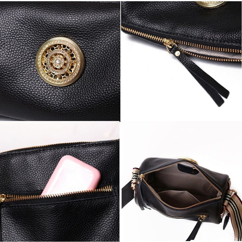 Bolsa de Couro Feminina Bella Fashion Joias & Acessórios (Bolsa 7) Importe Go 