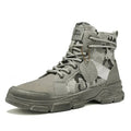 Calçados Masculinos Botas Camo Martin Masculina Outono/Inverno Desgaste do Trabalho Casual Botas Curtas Importe Go grey 39 