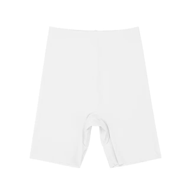 Calcinha sem costura de cintura alta para mulheres, cinto de perna longa, shorts apertados, calcinha confortável, venda quente, 2023 Importe Go White S 