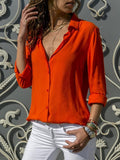 Camisa Lola - Charme® Importe Go Laranja P 