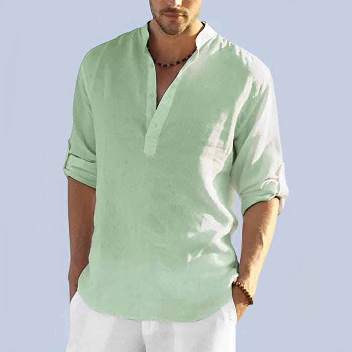 Camisa Masculina Bata Panamá MASCULINO - ROUPAS - CAMISA BATA Importe Go P Verde 