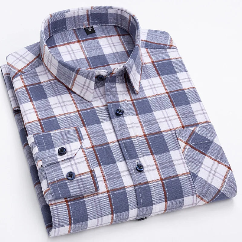 Camisa Xadrez 100% Algodão Puro Camisa Xadrez 100% Algodão Puro Importe Go 11 P 