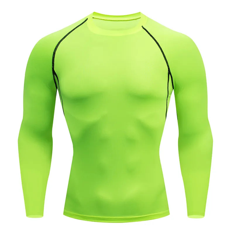 Camiseta de entrenamiento de manga larga para hombre, ropa deportiva para gimnasio, correr, al aire libre, primavera y otoño Importe Go 