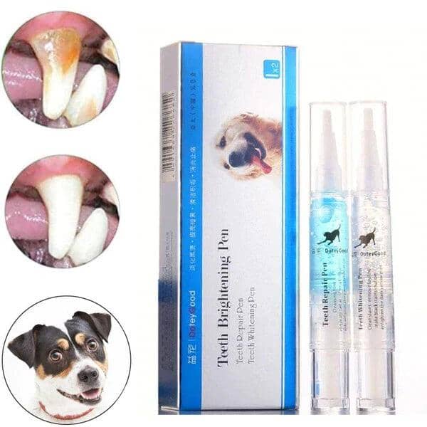 Caneta limpadora de dentes para Pets Importe Go 2 Canetas Premiun 