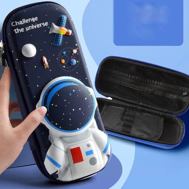 Estojo Escolar Infantil 3d Estojo Escolar Infantil 3d Importe Go Astronauta 2 