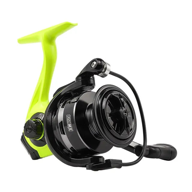 Fishmx-Full Metal Fishing Reel, Spinning Line, Spool Grip, água salgada, água doce, adequado para qualquer espécie de peixe Importe Go MX Green 14 axis Série 2000