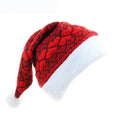 Gorro de Algodão para Natal natal 20 Importe Go Vermelho + Preto 