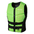 Jaqueta salva-vidas para adultos, caiaque, kitesurf, jet ski, lanchas, jangada, natação, à deriva, barco, wakeboard, pesca, jaquetas Importe Go 0125 Green S (40-50 KG) 