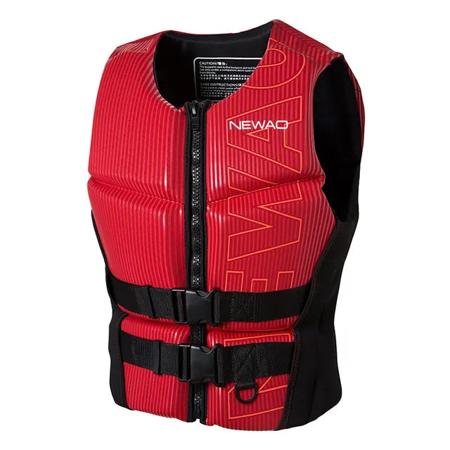 Jaqueta salva-vidas para adultos, caiaque, kitesurf, jet ski, lanchas, jangada, natação, à deriva, barco, wakeboard, pesca, jaquetas Importe Go 0125 Red S (40-50 KG) 