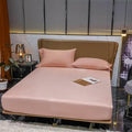 Lençol Algodão Egípcio Conjunto Sleep Confort Lençol 3 Importe Go Rosa Casal 150x200x30cm 