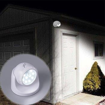 Luz Sem Fio Externa com Sensor de Movimento - Sticky Light CP05LUZSENSOR Importe Go 