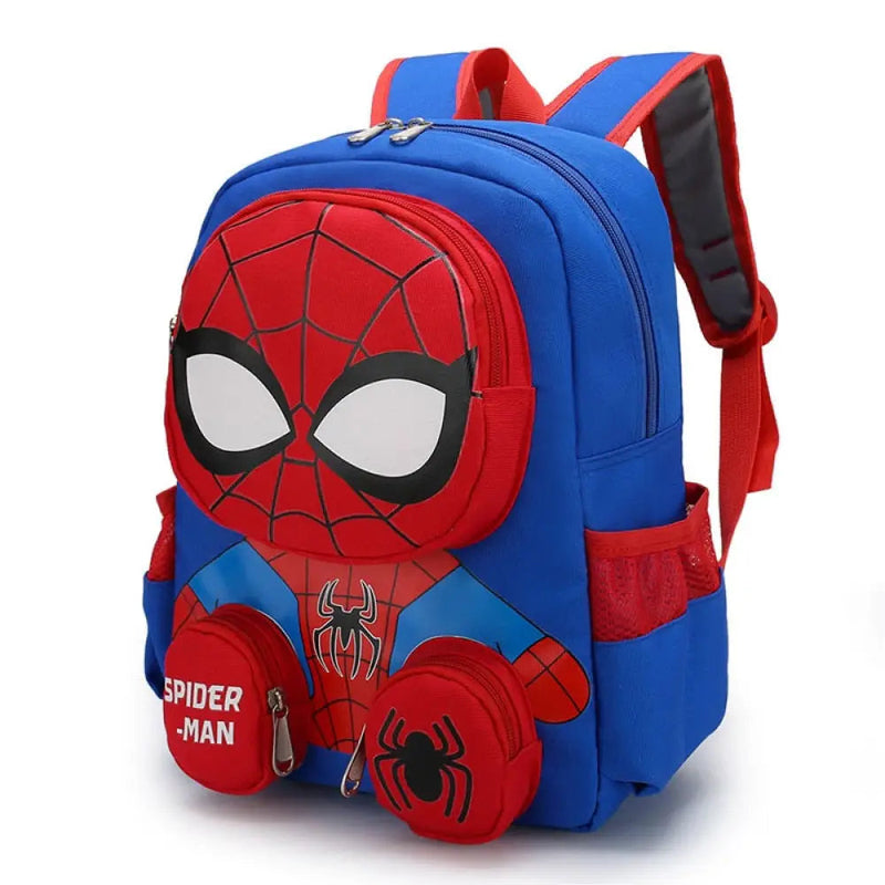 Mochila Escolar Infantil Homem-Aranha 3D Mochila Escolar Infantil Homem-Aranha 3D Importe Go Azul Celeste 