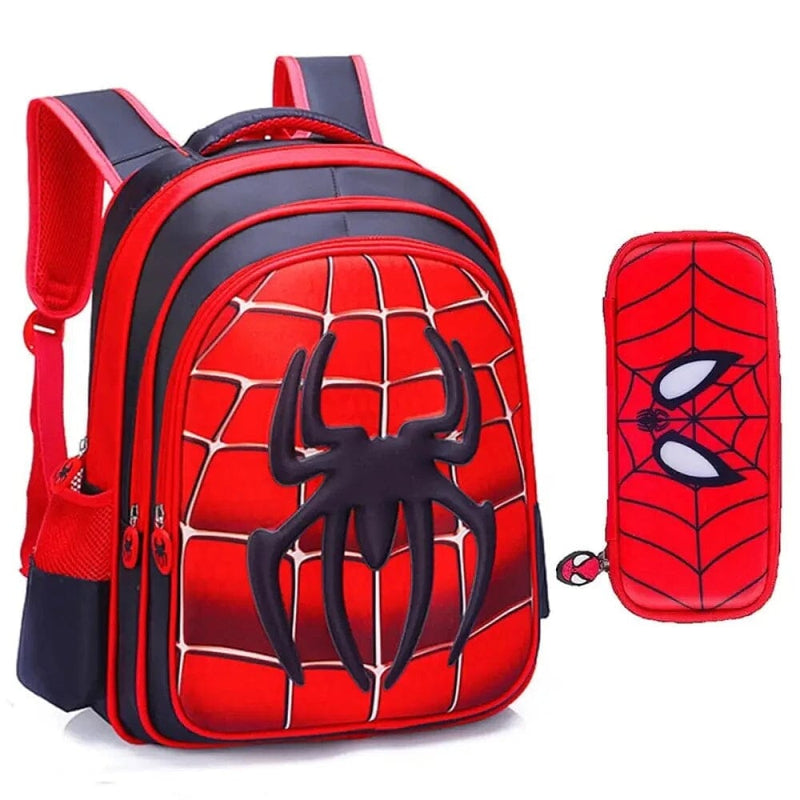 Mochila Homem Aranha Escolar Infantil Mochila Homem Aranha Escolar Infantil 3D Importe Go 