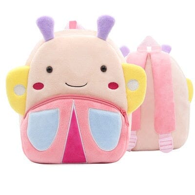 Mochila Infantil Bichinhos Fofos Bolsa Infantil Importe Go Borboleta 