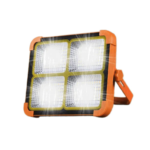 Refletor Led Solar Impermeavel com Powerbank Embutido Refletor Led Solar Impermeavel com Powerbank Embutido Importe Go 1 Unidade 