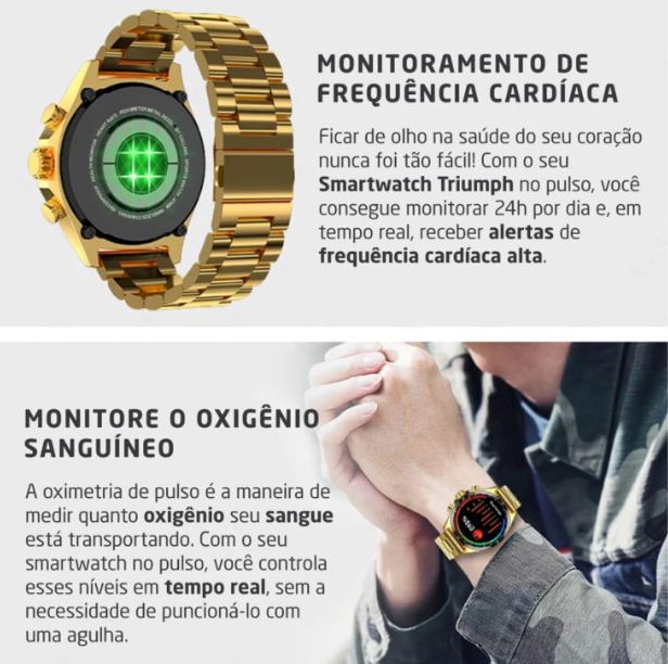 Relógio Inteligente Masculino - TechMaster Pro Relógio Inteligente Masculino - TechMaster Pro Importe Go 