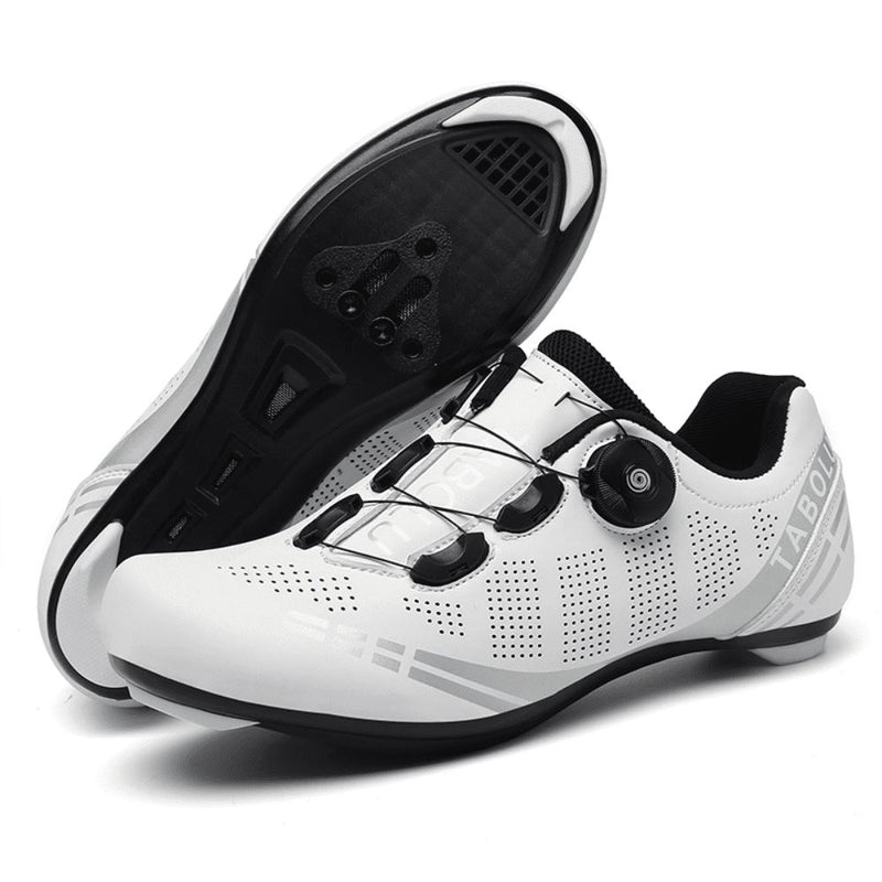 Sapatilha de Ciclismo Profissional FootCloud - Promoção de Julho Sapatilha de Ciclismo FootCloud Importe Go Branco para Estrada 36 