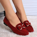 Sapato mocassim para Idosa TN100 Importe Go 33. Vermelho 