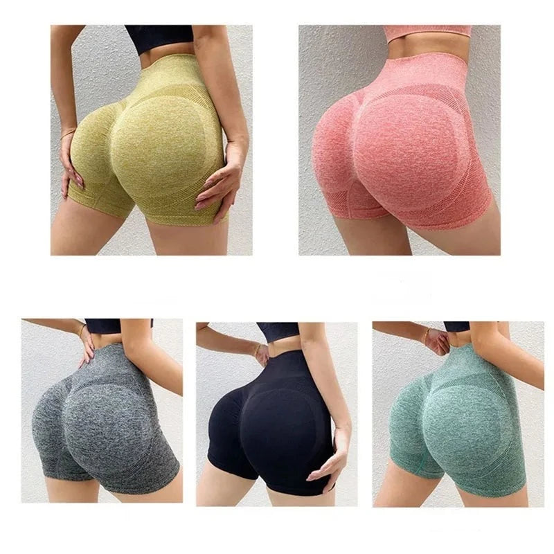 Shorts de Academia Feminino de Cintura Alta para Malhar Importe Go 