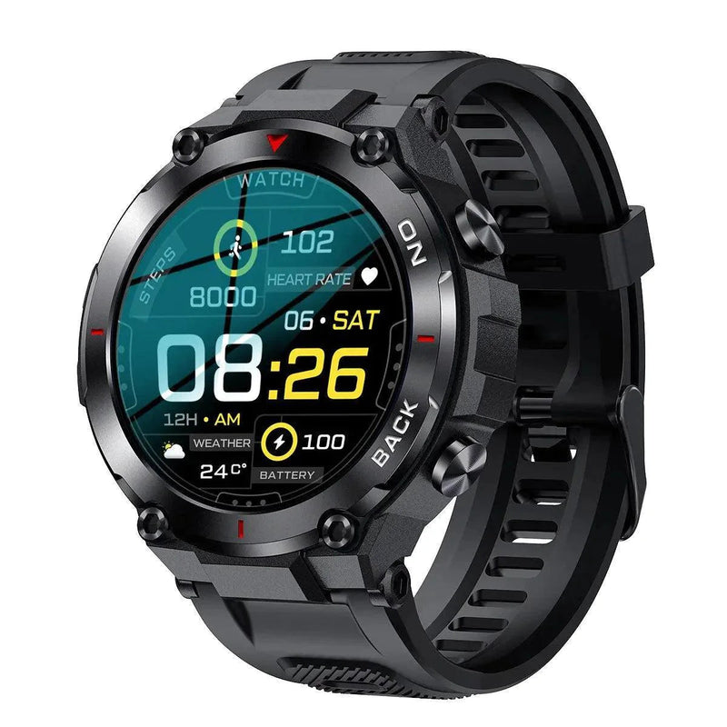 SmartWatch Masculino - Militar 360 Importe Go Preto 