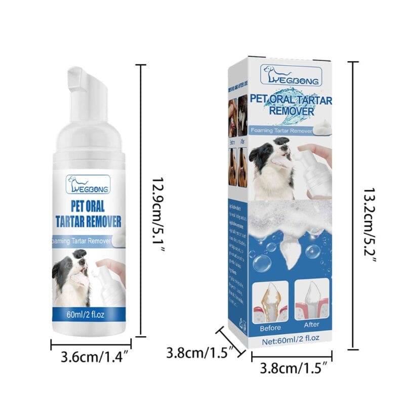 Spray Oral Eliminador de Tártaro para Pet pets Importe Go 