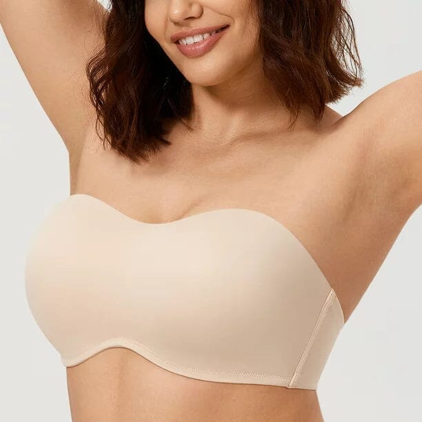 Sutiã Sem Alças - Unique Comfort - [COMPRE 1, LEVE 2] FEMININO - SUTIÃ 2 Importe Go 40 Nude + Nude 