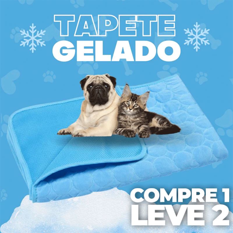 Tapete Gelado Para Pets | Compre 1 Leve 2 P20-255 Importe Go 