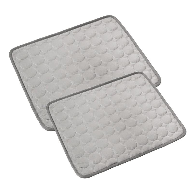 Tapete Gelado Para Pets | Compre 1 Leve 2 P20-255 Importe Go Cinza 50x40 