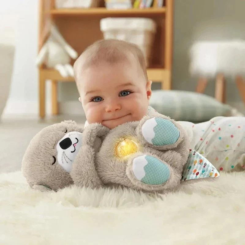 Ursinho de Pelúcia que Respira Baby Sleep Ursinho de Pelúcia que Respira Baby Sleep - Coleção bebê Importe Go 