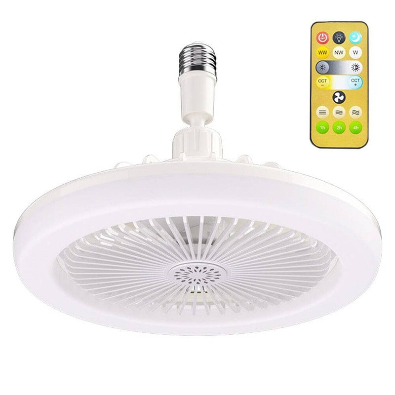 Ventilador de Teto com Luz Led de 30w Branco Frio ou Regular - AeroGlo™ AeroGlo™ - Sua Solução de Iluminação e Ventilação Inteligente Importe Go 1 Regulável 