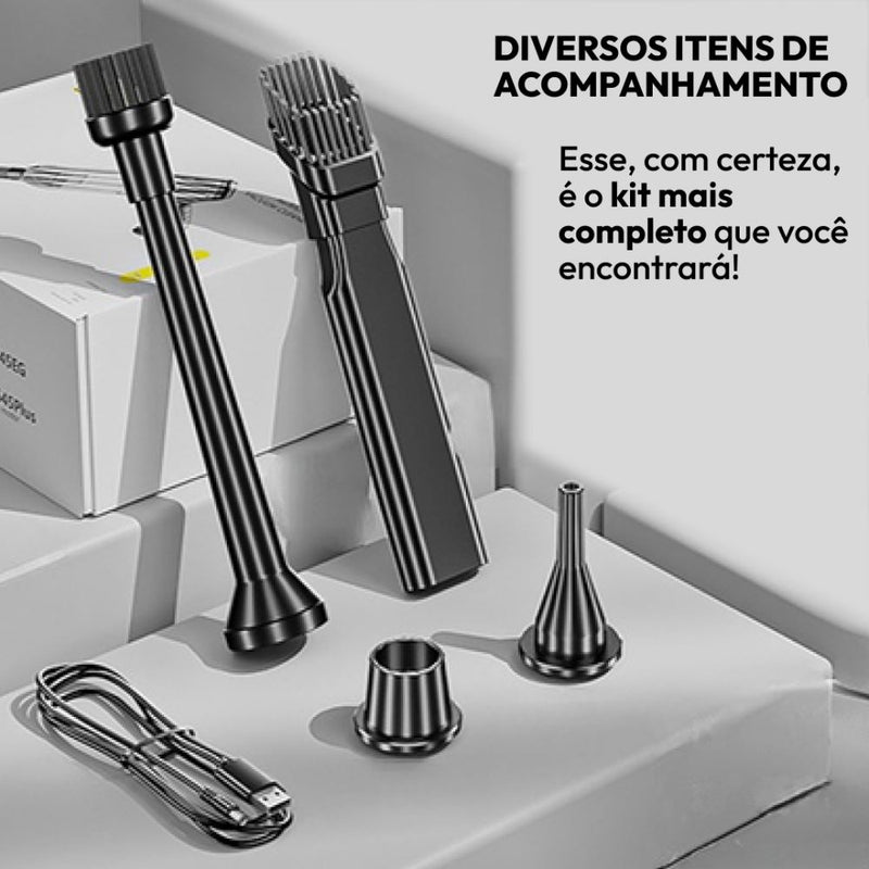 AspiraMax™ Aspirador Compacto de Alta Potência Importe Go 