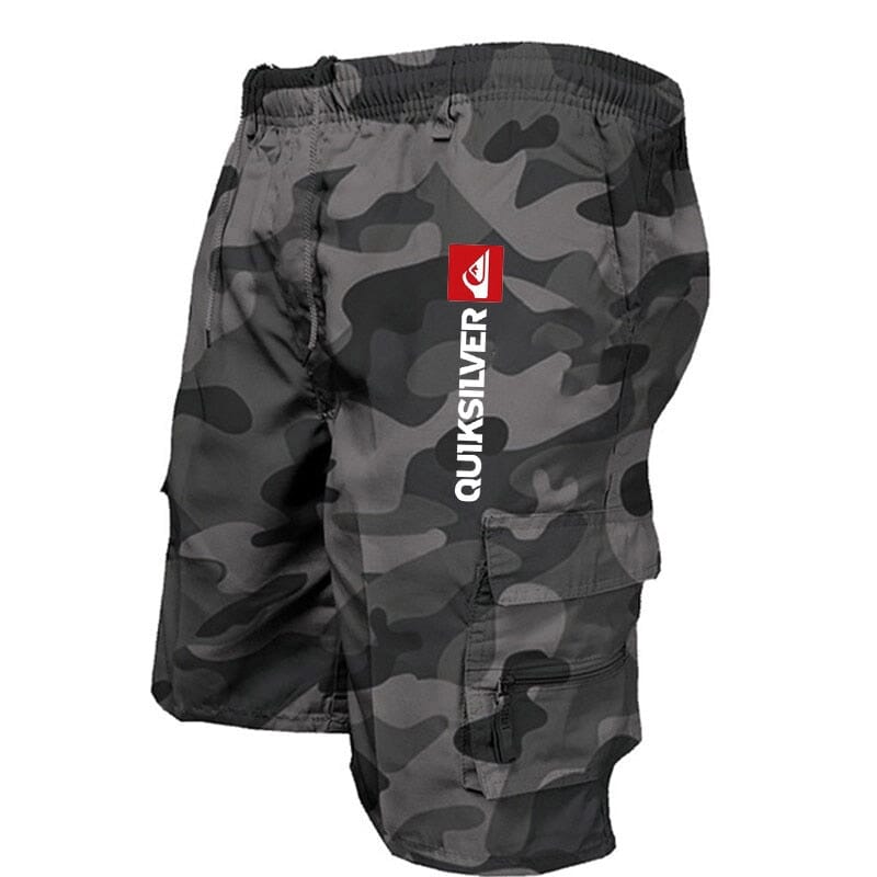 Bermuda Casual Quiksilver - Verão 2022/2023 bermuda quicksilver Importe Go Cinza camuflado P (38 Até 40) 