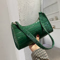 Bolsa Croco Verniz bolsa011 Importe Go Verde 