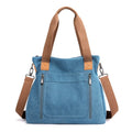 Bolsa de Lona Feminina Mirela bolsa019 Importe Go Azul 