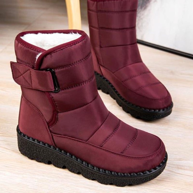 Bota para o Frio Impermeável Cano Médio Frozen SF32 Importe Go 