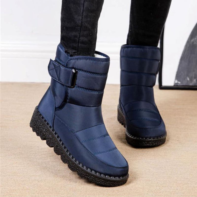 Bota para o Frio Impermeável Cano Médio Frozen SF32 Importe Go 