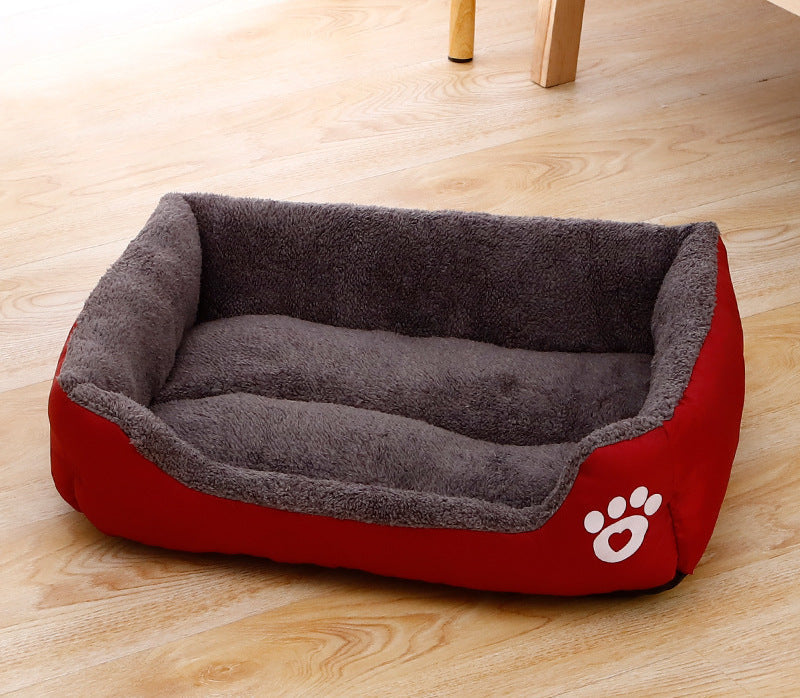 Cama Quentinha para Cachorro - Inverno Pet Cama Quentinha para Cachorro Importe Go Vermelho 40x30 cm 