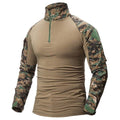 Camisa Tática Militar - Army Camisa Tática Militar - Army Importe Go Verde camuflado S 