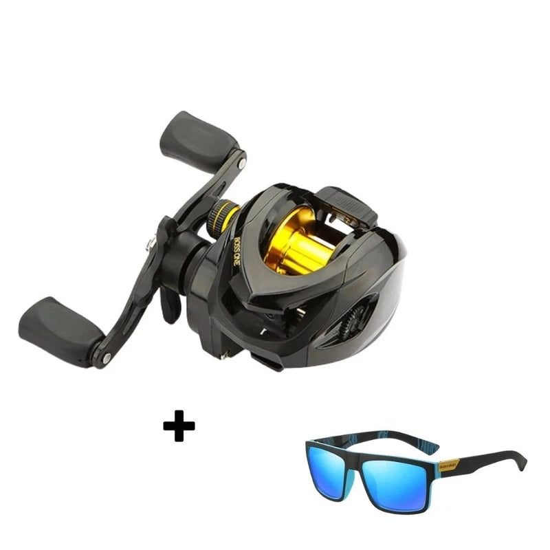 Carretilha Boss One + Óculos Shimano Polarizado Grátis Importe Go 