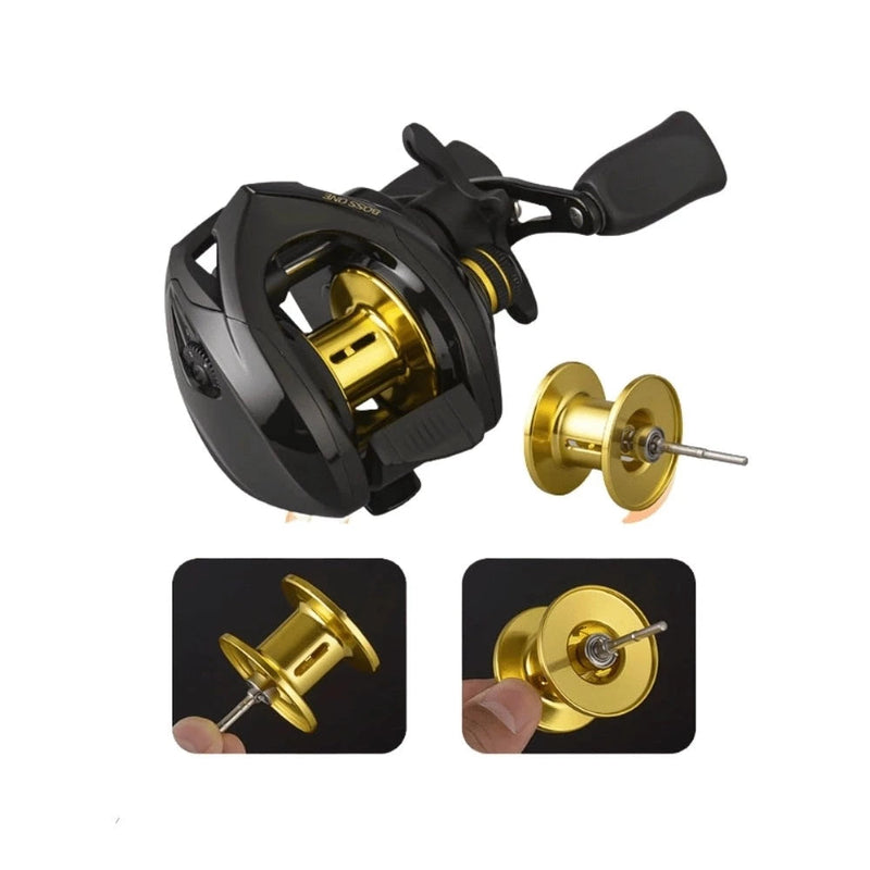 Carretilha Boss One + Óculos Shimano Polarizado Grátis Importe Go 