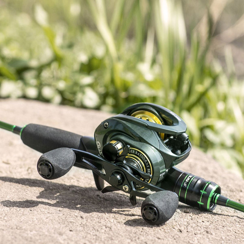 Carretilha De Pesca Titan Pro Anti Cabeleira CARRETILHAS Importe Go Direita 