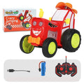 Carro de Brinquedo Animado com Controle Remoto - TurboMotion Carro de Brinquedo Animado com Controle Remoto - TurboMotion Importe Go Vermelho 