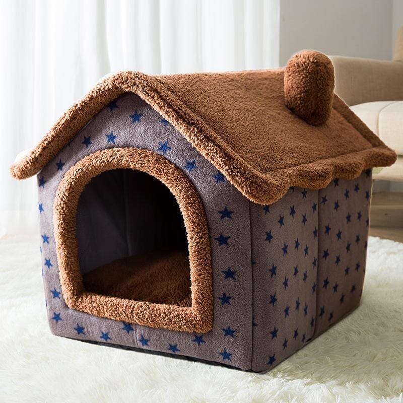 Casa Para Cachorros e Gatos Com Caminha - Pet Bed House EP2 Importe Go 