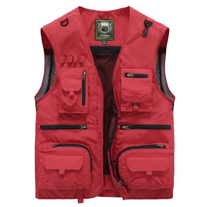 Colete de Pesca Tactical Colete de Pesca Tactical Importe Go Vermelho P 