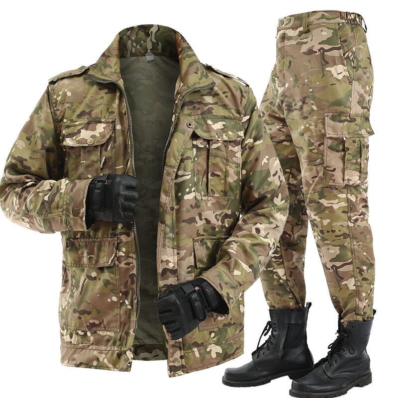 Conjunto Masculino Camouflage Conjunto Masculino Camouflage Importe Go Verde P 